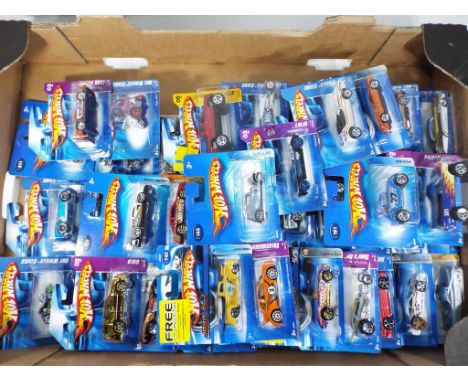 Hot Wheels - in excess of 70 diecast vehicles in original window boxes in nm to m condition, unopened, also includes some 40t