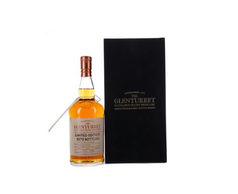 GLENTURRET 1972 Single Malt Scotch Whisky Bottled 2002, bottle no. 158 of 522. 70cl, 47% volume, in box.