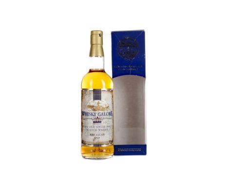 MACALLAN 1989 WHISKY GALORE Single Malt Scotch Whisky 70cl, 40% volume, in carton.