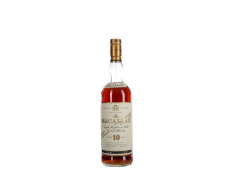 MACALLAN 10 YEARS OLD 100 PROOF Single Malt Scotch Whisky 75cl, 57% volume.