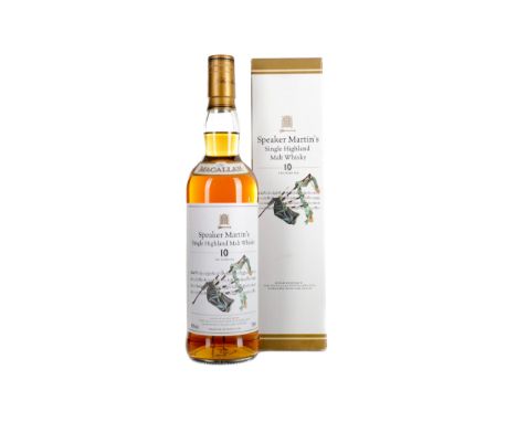 MACALLAN 'SPEAKER'S MARTIN'S' 10 YEARS OLD Single Malt Scotch Whisky 700ml, 40% volume, in carton.