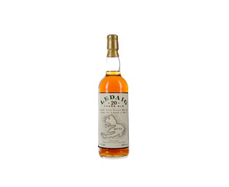 LEDAIG DOUGLAS MURDOCH 20 YEARS OLD Single Malt Scotch Whisky 70cl, 40% volume.