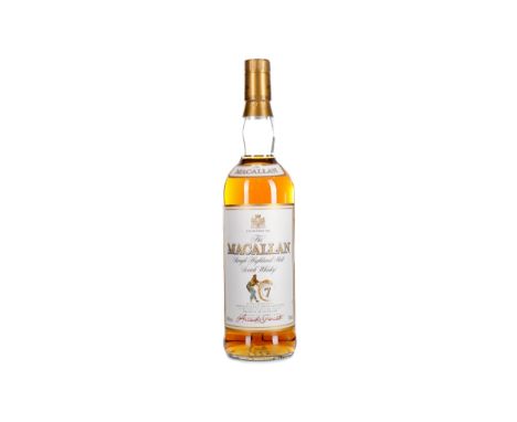 MACALLAN 7 YEARS OLD GIOVINETTI &amp; FIGLI IMPORT Single Malt Scotch Whisky 700ml, 40% volume.