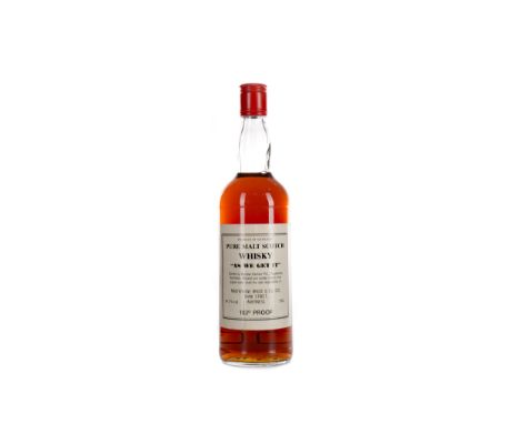 MACALLAN-GLENLIVET 'AS WE GET IT' 103° PROOF Single Malt Scotch Whisky 75cl, 59.7% volume.