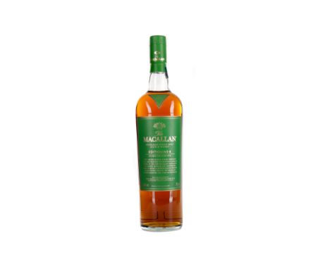 MACALLAN EDITION 4 Single Malt Scotch Whisky Matured in a combination of European and American oak casks. 700ml, 48.4% volume