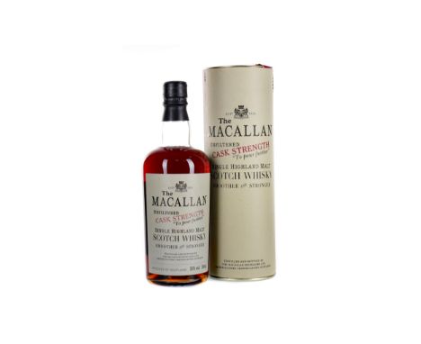 MACALLAN 1981 CASK STRENGTH Single Malt Scotch Whisky Fino sherry butt no. 9780 filled 22 December 1981, bottled 25 July 1999