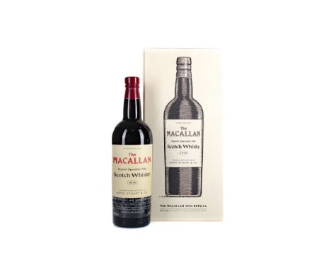 MACALLAN 1876 REPLICA Single Malt Scotch Whisky 700ml, 40.6% volume, in box with spare cork.