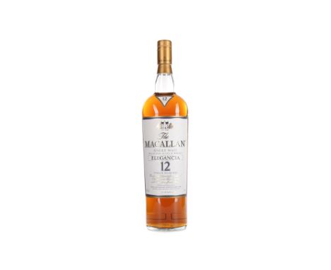 MACALLAN ELEGANCIA 12 YEARS OLD - ONE LITRE Single Malt Scotch Whisky Matured in Oloroso &amp; Fino sherry casks. One litre, 
