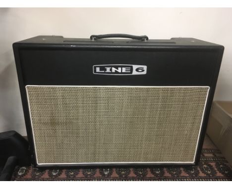 A Line 6 Flextone III guitar modelling amplifier.