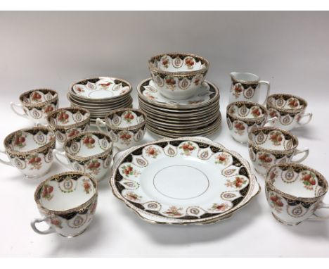 A Melba bone China tea set.