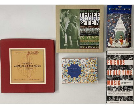 FOLK/ WORLD - CD BOX SETS. A fantastic selection of 5 CD box sets. Titles include Anthology Of American Folk Music (SFW 40090