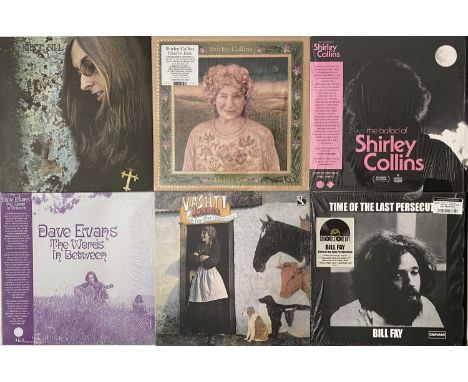 FOLK - LP PACK. A fine selection of 13 folk LPs, mostly modern pressings/ reissues. Artists/ titles include Shirley Collins i