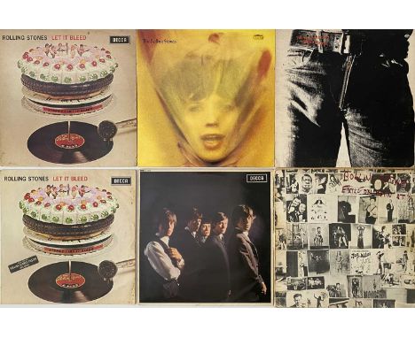 THE ROLLING STONES/ THE WHO - LP PACK A timeless selection of 12 LPs by two British rock groups. Artists/ titles include The 