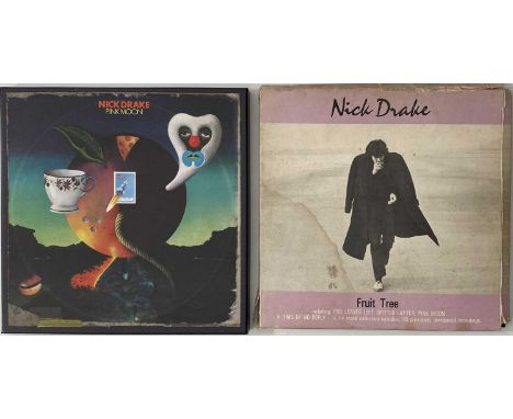 NICK DRAKE - LP BOX SETS. A super selection of 2 LP box sets by Nick Drake. Titles include Fruit Tree (HNBX 5302, 1986 Europe