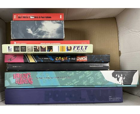PUNK / INDIE - CD BOX SET SELECTION. A lovely selection of 8 x CD box sets. Artists/ Titles are The Werner Herzog Soundtracks