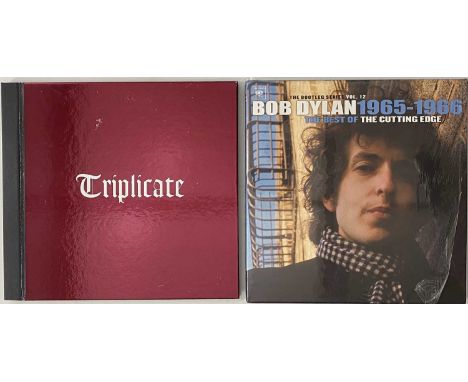 BOB DYLAN - LP BOX SETS. A smashing pack of 2 LP boxsets by Bob Dylan. Titles include The Best Of The Cutting Edge 1965-1966: