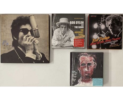 BOB DYLAN - CD BOX SETS. A wonderful selection of 4 CD box sets by Bob Dylan. Titles include The Basement Tapes Complete: The