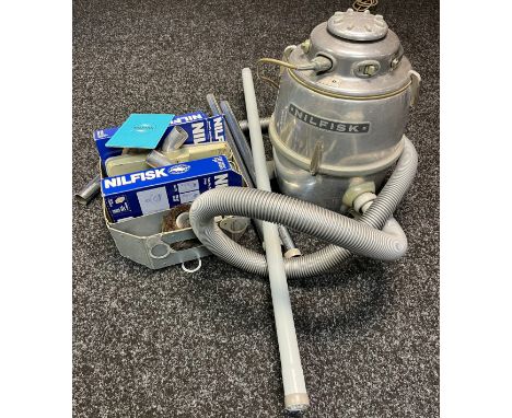 A Vintage NILFISK Type GA 70 hoover with accessories. [Working] 