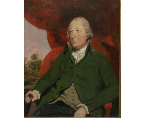 After RaeburnSeated portrait of gentlemanOil on canvas30cm x 24cm 