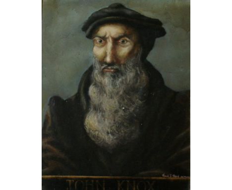 David Black (20th century)Portrait of John KnoxOil on board 