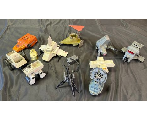A Collection of vintage Star Wars vehicles 