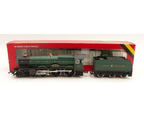 Hornby Railways; 00 gauge G.W.R King Class locomotive &amp; tender, R.078 'King Edward I' boxed.