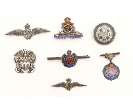 バッジ silver Auctions Prices | silver Guide Prices