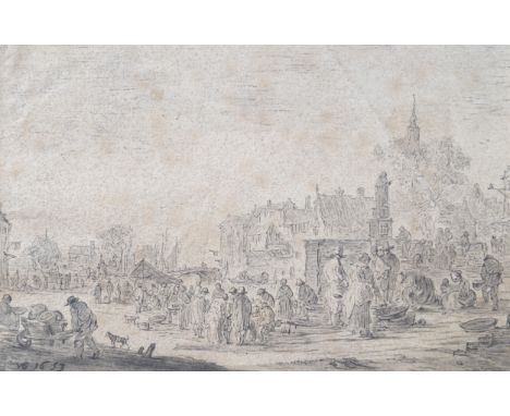 CORNELIS PLOOS VAN AMSTEL (DUTCH, 1726-1798)Black and white engraving, After Jan Van GoyenInscribed with title on the reverse