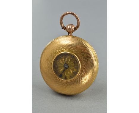 A 18CT GOLD HALLMARKED ENGLISH LEVER FUSEE POCKET WATCH, unsigned, with diamond end stone, top plate engraved '3741', large b