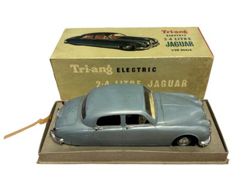 A boxed Triang 1:20 scale electric 2.4 litre Jaguar