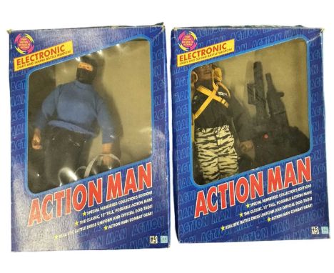Two boxed Action Man figures by Hasbro