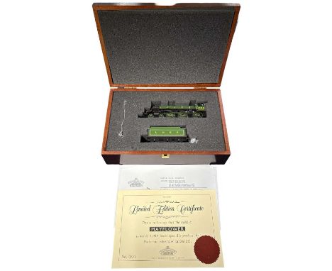 A limited edition Bachmann 00 gauge steam loco, 'Mayflower', #633/2000Within original wooden box
