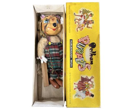 A boxed Baby Bear Pelham Puppet