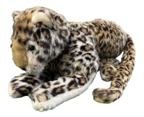 A vintage plush leopard by Merrythought