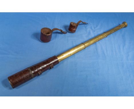 Four draw telescope sig ( mk 1) also GS Negretti &amp; Zambra London 1915. No. 10055