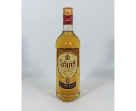 Grant’s blended scotch whisky, 40% ABV 70cl.
