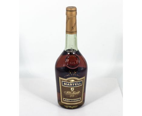 Martell cognac 40% ABV 70cl.