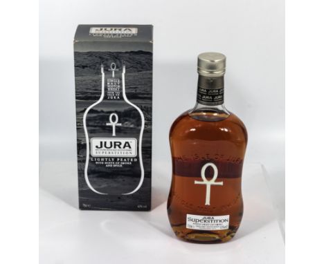 Jura single malt Scotch whisky Superstition, 43%ABV 70cl