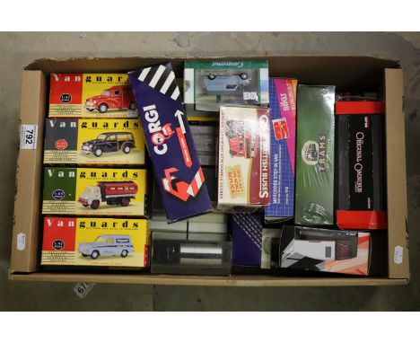 25 Boxed diecast models to include Vanguards x 9, Corgi x 3, Siku Mercedes Step-in Van etc