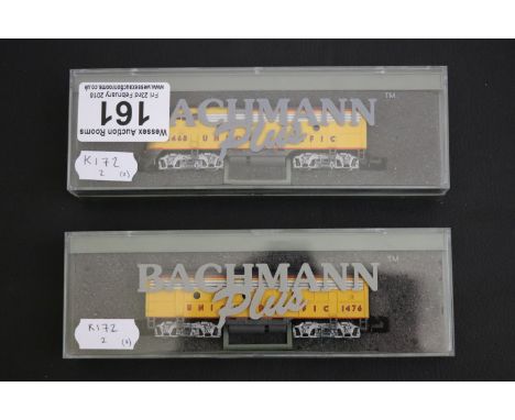 Boxed Bachmann Plus N gauge 11253 EMD F7A (Union Pacific) Locomotive with tender 11255 EMD F7A (Union Pacific) #1476B