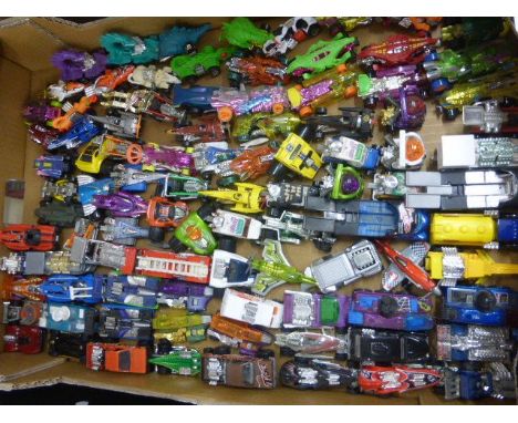 Collection of Mattel Hot Wheels diecast models circa 1980 - 2000 plus a small quantity of Corgi to include WhizzWheels and Ro