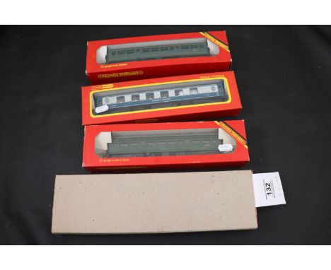 Boxed Hornby OO gauge R855 LNER Flying Scotsman with Special Corridor Tender, R230 BR Pullmore Car Golden Arrow, R334 Diesel 