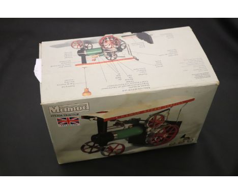 Boxed Mamod Steam Tractor TE1a