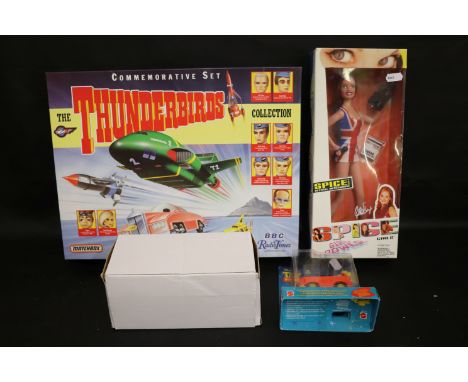 Boxed Matchbox Thunderbirds Commemorative Vehicle Set, boxed Galoob Spice Girls Geri doll, carded Mattel Toy Story 2 Barbie d