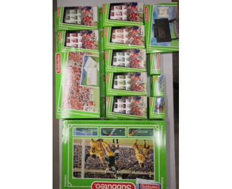 LW Lightweight Subbuteo to include 7 boxed teams (Arsenal, England, Ireland, Norwich City, Blackpool, Liverpool & Brazil), bo