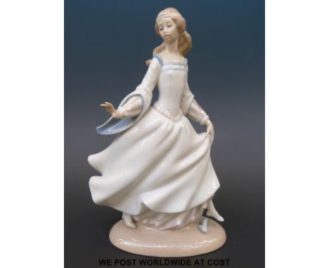 A Lladro figurine of Cinderella