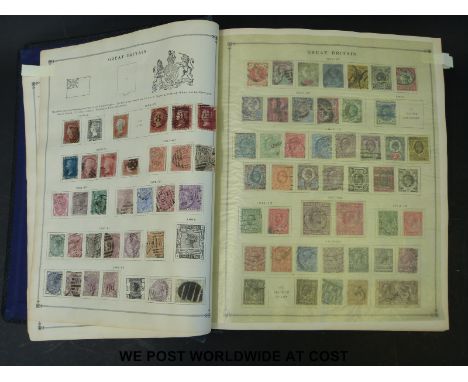 The International Postage Stamp Album containing a large collection including Victorian GB, Commonwealth, European, Italian C