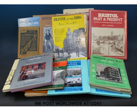 A large collection of Bristol related books, some first editions, detailing the social history of the city since the late 19t