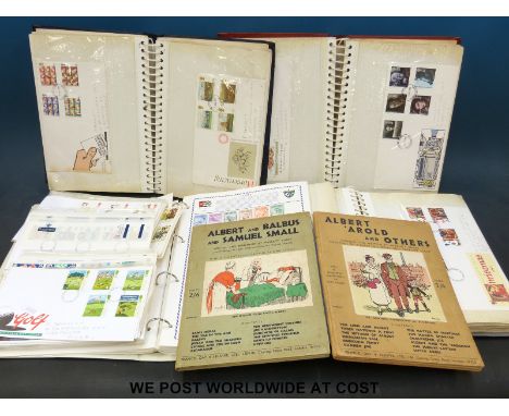 A box of stamps and sundries mainly comprising a large quantity of GB first day covers