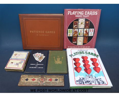 Roger Tilley, Playing Cards (1973); Cavendish, Patience Games; Roger Tilley, A History of Playing Cards (1973) together with 